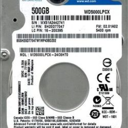 HD 2.5" WD BLUE 500GB SATA III 5400RPM ·