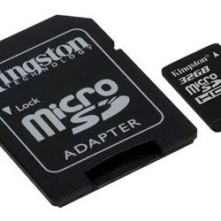 MEMORIA MICRO SD 32GB CLASE 10 SDHC KINGSTON