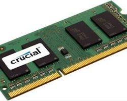 MODULO SODIMM DDR3L 8GB 1600MHZ CRUCIAL