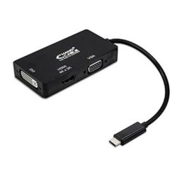 CONVERSOR USB-C A VGA / DVI / HDMI
