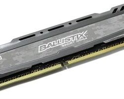 MODULO DDR4 8GB 2400MHz CRUCIAL BALLISTIX SPORT