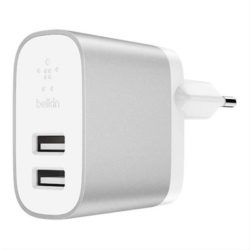 BELKIN 4.8A DUAL USB-A HOME CHARGER F8J107 R·
