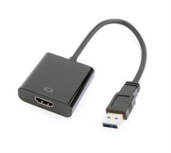 CABLE ADAPTADOR CABLEXPERT USB 3.0 A HDMI H 15CM NEGRO