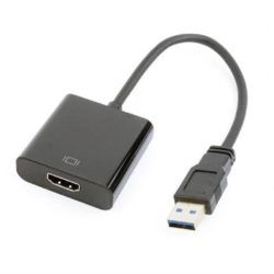 CABLE ADAPTADOR CABLEXPERT USB 3.0 A HDMI H 15CM NEGRO
