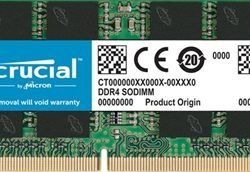 MODULO SODIMM DDR4 8GB 2666MHZ  CRUCIAL CL17 1.2V