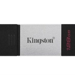 PEN DRIVE 128GB KINGSTON DT80 USB3.2 TYPE-C