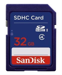 SANDISK SDHC 32GB CARD RTL EU·