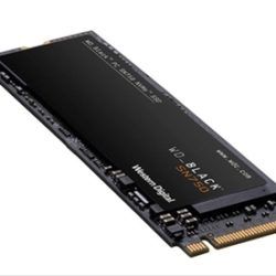 SSD M.2 2280 500GB WD BLACK SN750 + DISIPADOR NVMe PCIE R3470/W2600 MB/s