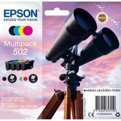 TINTA EPSON MULTIPACK NEGRO+COLOR 502